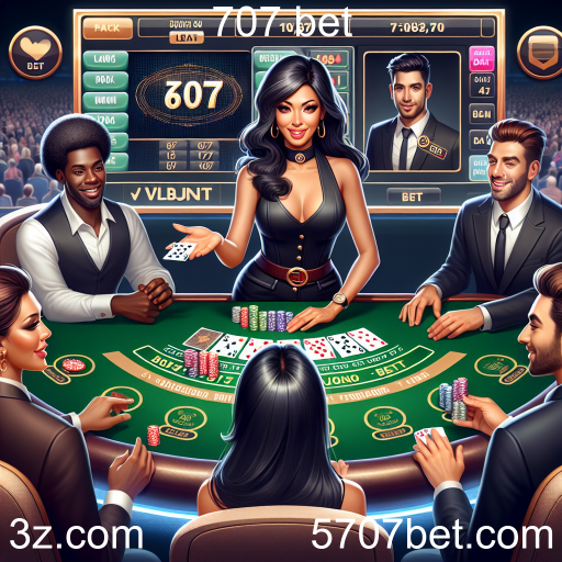 Experimente Jogos Ao Vivo na 707 Bet e Sinta a Emoção