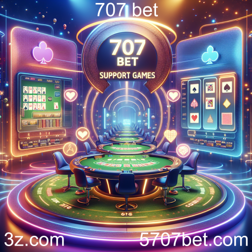 Descubra os Jogos de Suporte no 707 Bet